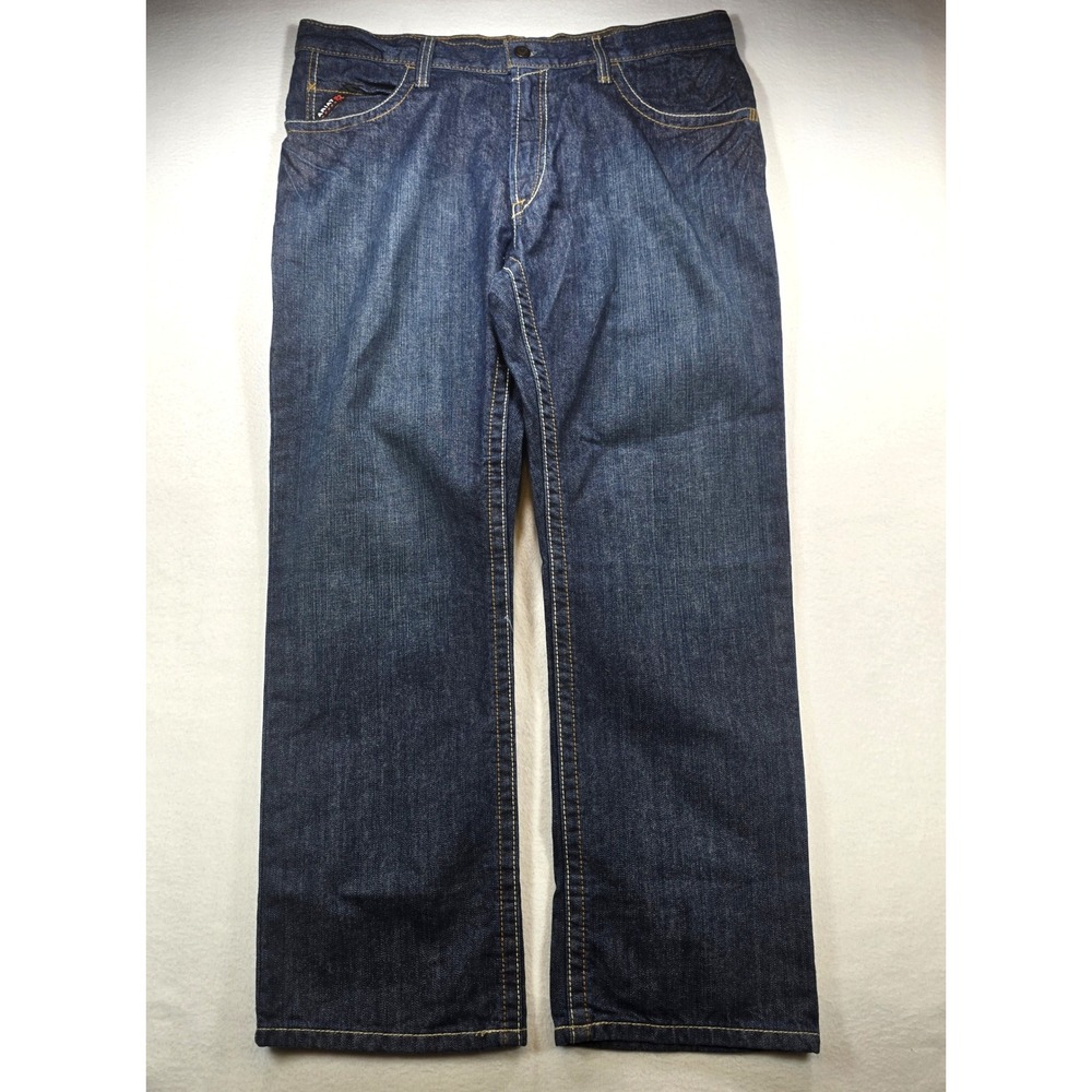 Ariat FR M4 Relaxed Boot Cut Jeans Mens 38x32 Dark Wash Flame Resistant Denim